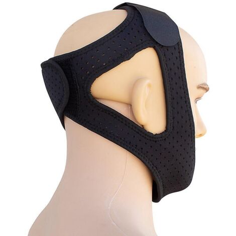 Anti-Snoring Chin Straps, Chin Strap to Stop Snoring, Headband, Breathable and Adjustable, Sleeping Chin Strap, Snoring Stopper