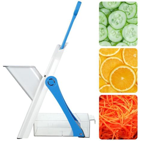 Safe Kitchen Chopper, 5-in-1 Vegetable Chopper, Easy Potato Slicer, French Fry Cutter, Vegetable Food Chopper, Kitchen Chopping Gadget (1/5)