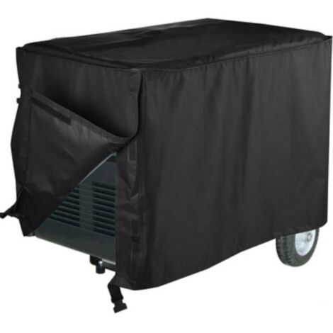 Housse universelle étanche pour générateur, résistante aux intempéries et aux UV, 66 x 51 x 51 cm, compatible avec la plupart des générateurs portables de 3000 à 5000 watts (1/5)