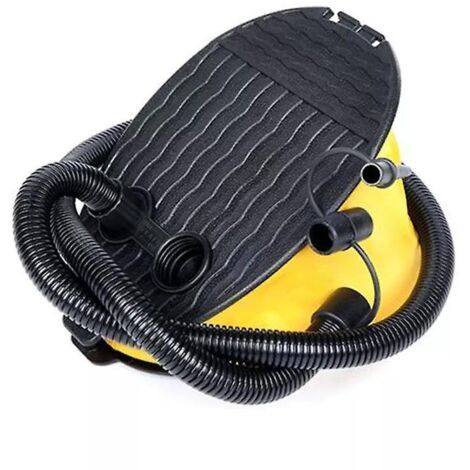 Pompe à pied monobloc pour bateaux pneumatiques, pompe à pied de 5 litres (28 18,5 4 cm) permettant le gonflage et le dégonflage (1/5)