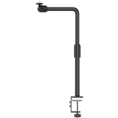 Projector Mount Telescopic Bracket with Black Elbow Projection Stand Clip-Free Drill-Free