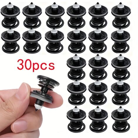 30 clips de fixation pour garniture de panneau de porte de voiture (compatibles VW, Golf, Audi) - Rivets antidérapants (1/5)