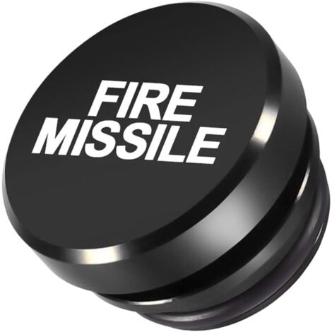 Cache-allume-cigare pour voiture, étanche à la poussière et à l'eau, universel pour la plupart des véhicules, voitures, bateaux, camping-cars avec alimentation 12 volts, noir - FIRE Missile