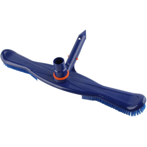Brush cleaner with suction head for swimming pool, above-ground cleaning tool