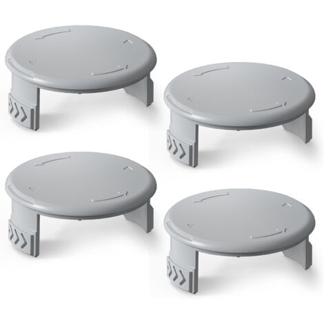 4 Pièce Couvercle de Bobine Compatible avec Ryobi Coupe Bordures, AC14HCA Capuchon de Bobine, Tondeuse Capuchon de Bobine Ressorts pour Ryobi Debroussailleuse (1/5)
