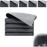 Lot de 5 Paños de Microfibras Bayetas de Microfibras, Limpieza de Microfibra Reutilizable Sin Rayas para Baño Cocina Coche Vidrio
