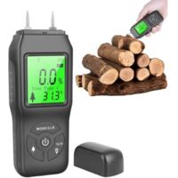 Moisture Meter for Heating, LCD Screen Heating Moisture Tester - Moisture Detector for Materials Wood Construction Heating Walls Wood Floor