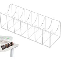 Belt Storage Box, Closet Belt Organizer, Acrylic Belt Closet Storage, Multi-Use Tie Rack, Clear Container, Display Holder, Drawer Accessories