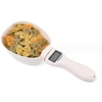 Electronic Kitchen Scales, Electronic Measuring Spoon with LCD Display, Up to 800G, Clear Reading, Detachable for Small Pieces, Food Ingredients, Spices