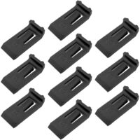 Pack of 10 Hinge Angle Limiter Compatible with Blum 74.1103 for 107 Degree Hinges Black (16.5mm x 7.4mm x 1.8mm)