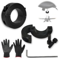 gas lift gas spring replacement parts office chair 2 pcs 28mm office chair clamps repair accessories with protective gloves and removal tools for adjustable chairs in