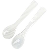 nacre cuillère à caviar 2pcs ,cuillère à œufs nacre caviar artisanale