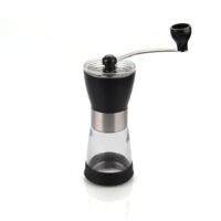 Manual Coffee Grinder, Stainless Steel Conical Burr Manual Coffee Grinder with Adjustable Dragon Teeth, No Power Required, Manual Coffee Grinder for Drip Coffee