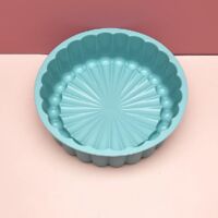 Silicone cake mold, non-stick, 8-inch round cake baking molds