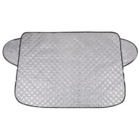 Car Windshield Cover, Heavy Duty Ultra Thick Protective Windshield Cover - Snow, Ice, Frost, Sun, UV Dust, Waterproof - Perfect Fit