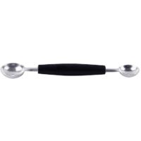 Soft-grip, non-slip handle, stainless steel blades