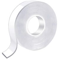 Heavy Duty Removable Double-Sided Mounting Tape 0.4" x 39.4 inches Clear Nano Double-Sided Tape Heavy Duty Multipurpose Picture Hanging Tape