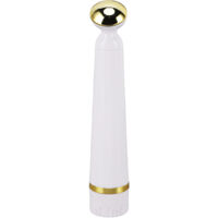 Eye massage wand that fades fine lines, eliminates dark circles, and promotes absorption portable eye and facial massager