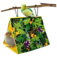 Hanging tent for small pets, hammock for parrots, pigeons, parakeets, perches