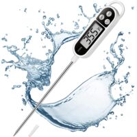 Instant Read Digital Meat Thermometer, Food and Candy Cooking Thermometer, for Oil, Frying, BBQ, Grill, Smoker.