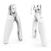 Safer Pet Nail Clipper: Fully adjustable pet nail clipper for dogs and cats: cuts only the amount of nails you choose, fast, clean and quiet cutting - Pa