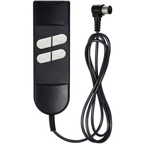Télécommande électrique de canapé à 5 boutons, matériau ABS étanche, contrôle manuel avec port de charge USB, Plug and Play, pièces de rechange pour fauteuil inclinable électrique Télécommande électrique de canapé à 5 boutons, matériau ABS étanche, contrôle manuel avec port de charge USB, Plug and Play, pièces de rechange pour fauteuil inclinable électrique