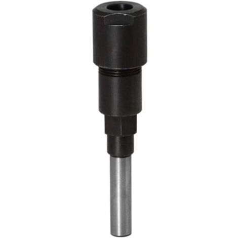 Router Collet Extension Bit de routeur Extension de collet et rognage Découpage Machine de gravure Extender Porte-mandrin de travail du bois Fraise (8MM Shank), (1/5)