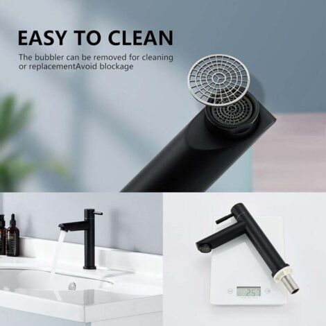 Robinet InSinkErator FHC250BLK Noir Mat - Eau Chaude Et Froide - Neuf, Robinet Uniquement