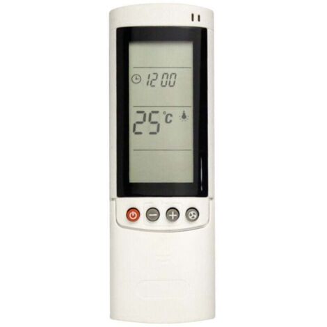 Climatiseur Télécommande, ABS Télécommande Climatiseur Télécommande de Remplacement Pratique pour Airwell Electra Gree A415 / RC08B RC08A, consommation d'énergie Stable/Faible, (1/4)