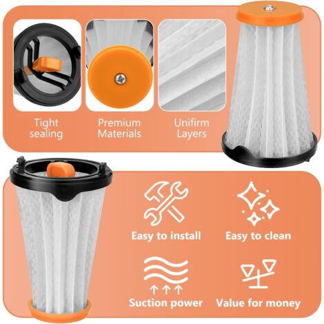 FILTRE DE RECHANGE pour Aspirateurs AEG/Electrolux Rapido et Ergorapido