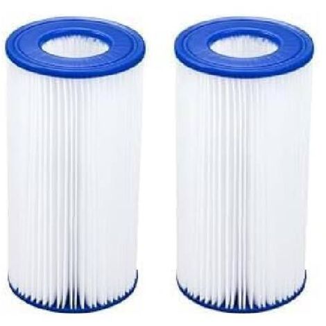 Pour éléments filtrants Bestway Flowclear™ Gr. III, 10,6 x 20,3 cm (lot de 2)
