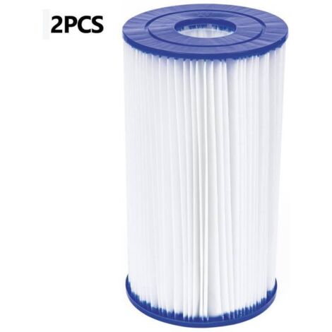 Pour filtre à cartouche Bestway 58095 Type IV/B, lot de 2 (1/4)