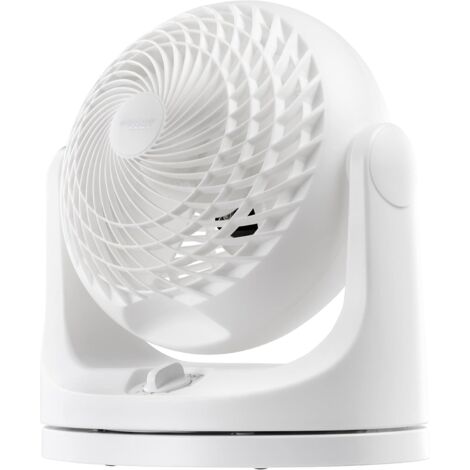 Ventilateur de bureau, circulateur d'air oscillant, 3 vitesses, portée d'air maximale de 15 mètres, inclinaison réglable à 112 degrés, moteur silencieux de 30 dB, petit ventilateur pour chambre, burea (1/5)