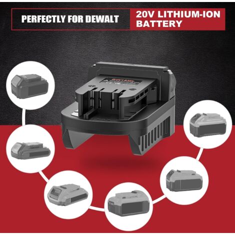 Adaptateur Batterie Milwaukee Pour Voiture à Pédales Peg-Perego - Câble 12AWG Avec Fusible 40A - Compatible 12V - 9