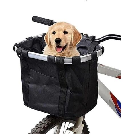 Panier avant amovible pour chien - pour petits chiens jusqu'à 5 kg (1/5)