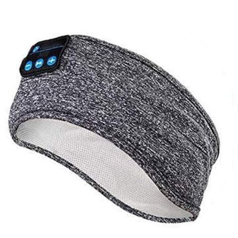 Sport haarband - Hoofdbandhoofdtelefoon - Bluetooth hoofdband slaaphoofdtelefoon - Muziekhoofdband - Ideal for zijslapen, sport, oefeningen, joggen, yoga, reizen (1/5)