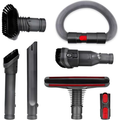 Kit d'accessoires - pièces détachées pour aspirateur à main Dyson V7, V8, V10, V11, V15 - brosse de rechange 7 en 1 - compatible avec les aspirateurs Dyson - pour la maison, le bureau et les sièges de (1/5)