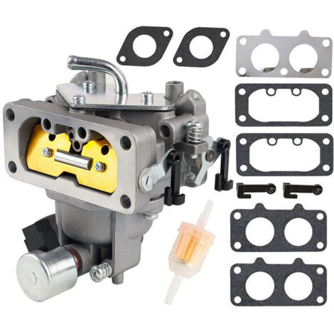 Carburateur 15004-1010 pour Kawasaki FH641V FH661V FH721V FX850V 22 HP Moteur, remplace   15004-7024 15004-0757 15004-1005 15004-0763, avec Joints, Filtre à Carburant