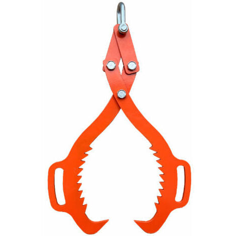 Pince de levage pour bois, crochet de préhension robuste, griffe pour bois, débardage, levage de bois, crochet antidérapant, 53 cm (1/2)