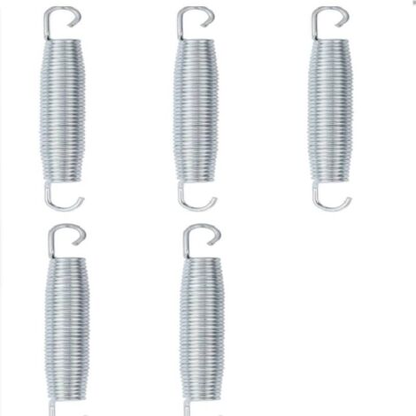Ressort de trampoline de 5,5 pouces, robuste, en acier inoxydable, remplacement de ressort, 5 pièces (1/5)