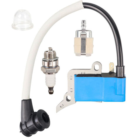 Bobine d'allumage avec bougie d'allumage A411001780 pour Echo SRM-3020 SRM-3020T SRM-3020U Shindaiwa C302 T302 T302X