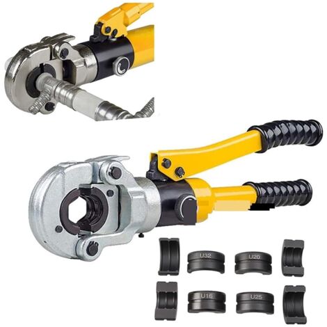 Pince à sertir pour presse de plomberie, câble électrique hydraulique, outil de sertissage de tubes en cuivre U 16 20 26 33 mm²
