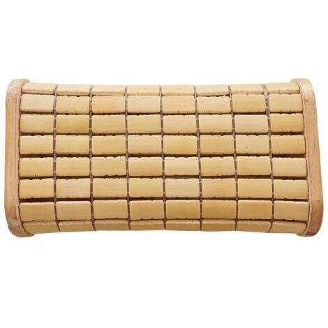 Coussin de sauna en bambou, appui-tête en bois – accessoire de sauna pour se détendre à la maison, à la salle de sport, au sauna, au spa et au hammam.