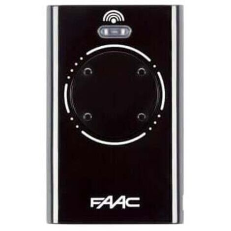Télécommande FAAC XT4 868 SLH NOIR Emetteur 4 Canaux - 7870101