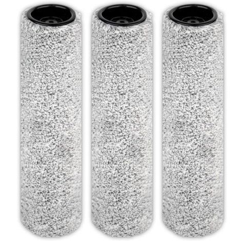 【Rouleau amovible】 3 pièces Rouleaux de brosse de rechange pour aspirateurs eau et poussière sans fil Tineco Floor One S9 Artist Pro, Floor One S7 Pro, Floor One S6/ Stretch S6/ Switch S6 (sans manche