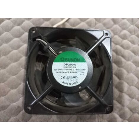 Ventilateur 230 V CA 120 x 120 x 38 mm, 2 câbles 22 W, DP200A 2123XSL.GN, ventilateur de cheminée