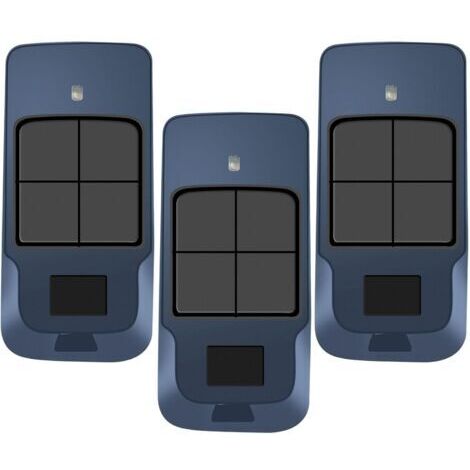 Télécommande de portail compatible avec BFT Mitto Cool C4, 4 canaux, 433 Mhz, Rolling Code, modèle D112318. (1/5)