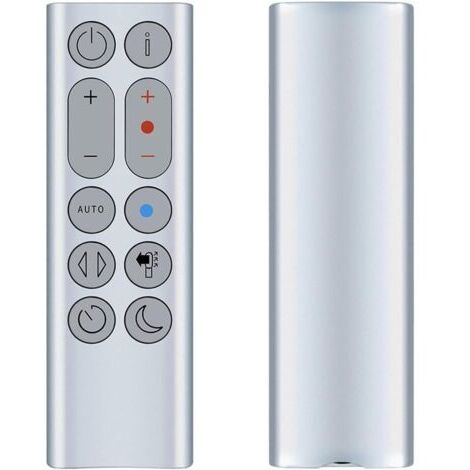 Télécommande de remplacement pour ventilateur de chauffage/purificateur d'air Dyson Pure Hot + Cool HP04 HP05 HP06 HP09 HP4A (couleur : argent)