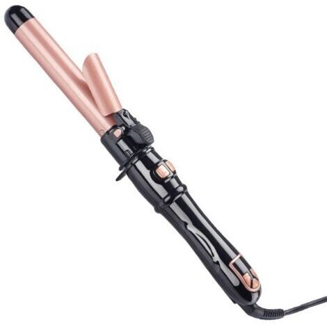 Fer à friser automatique, revêtement céramique, 28 mm, 100–220 °C, Perfect Curls (or rose)