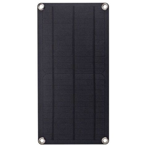 Kit complet de panneaux solaires monocristallins, batterie externe, plaque solaire pour voiture, yacht, camping-car, chargeur de batterie